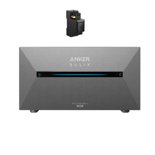 Anker Solix Solarbank 2 E1600 AC con medidor inteligente, estación de energía fotovoltaica para balcón, plug and play, 1600 Wh, 2 MPPT (1200 W)